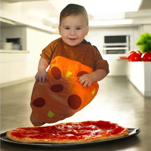 FREE 🆕Adorable Pizza Slice Baby Costume - Picture 1 of 8